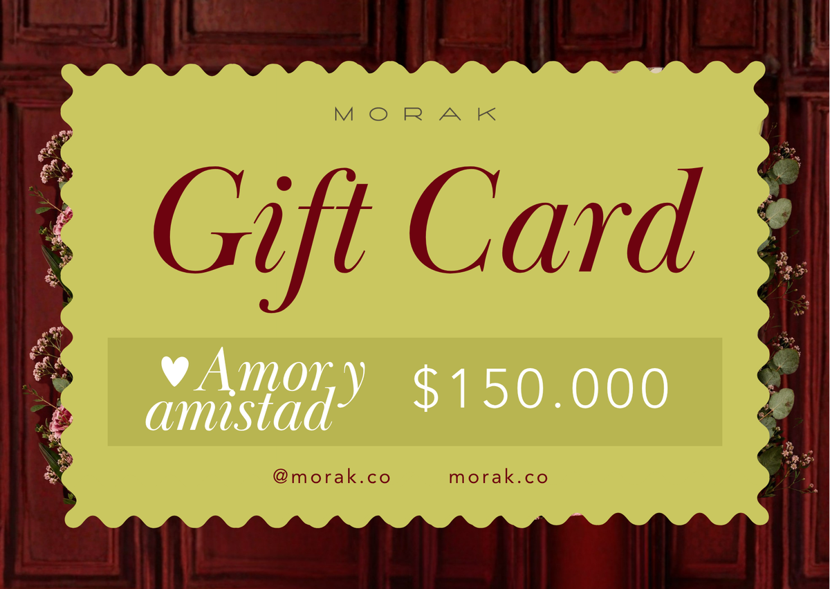 Tarjeta de regalo MORAK
