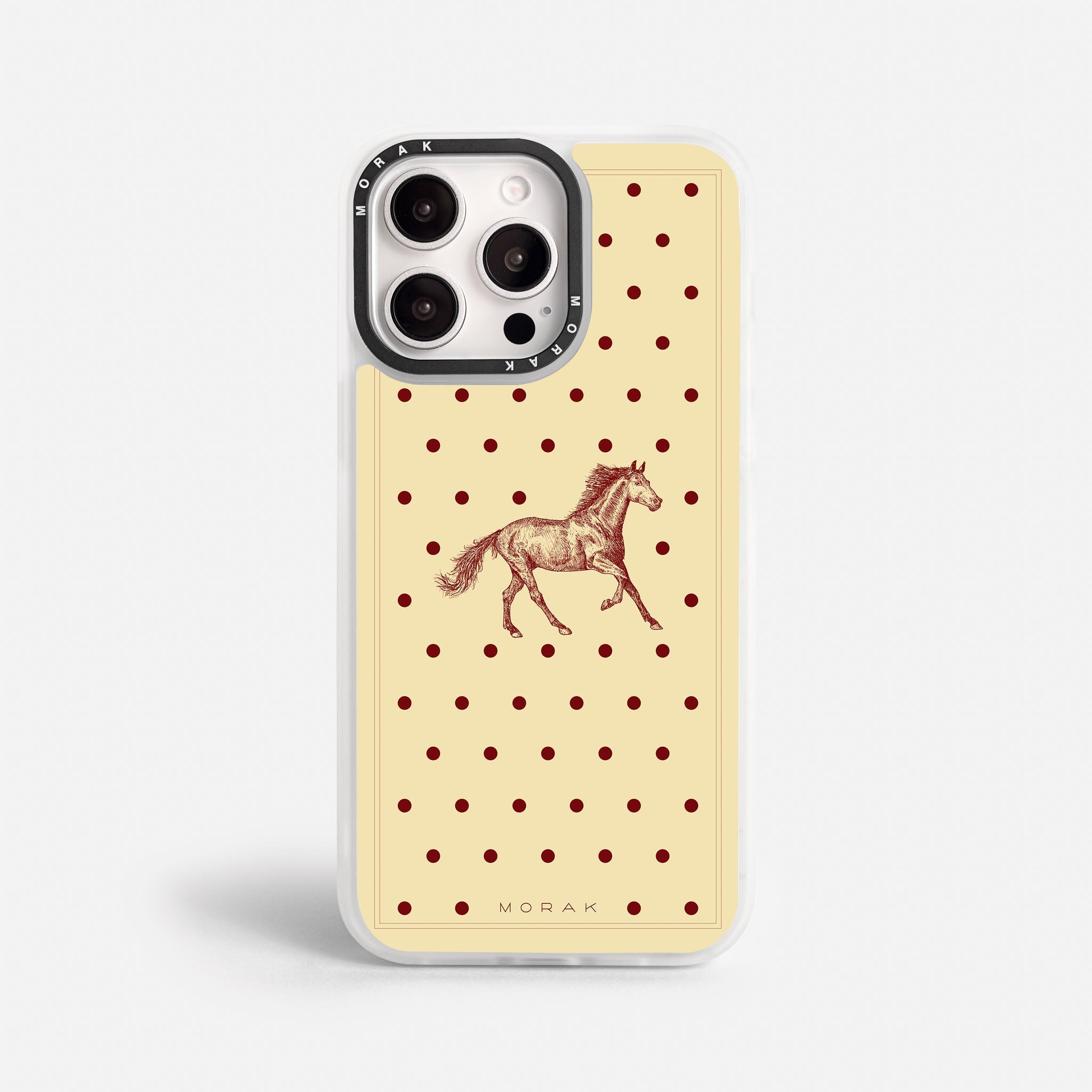 Horse Dots - Blanco