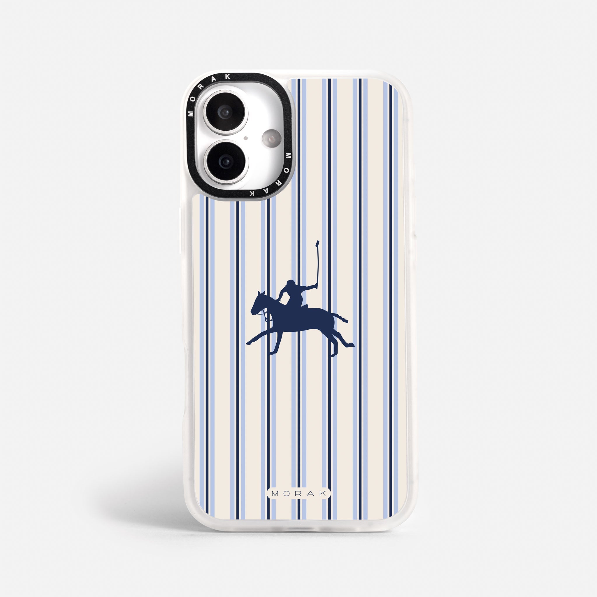 Polo Stripe - Blanco