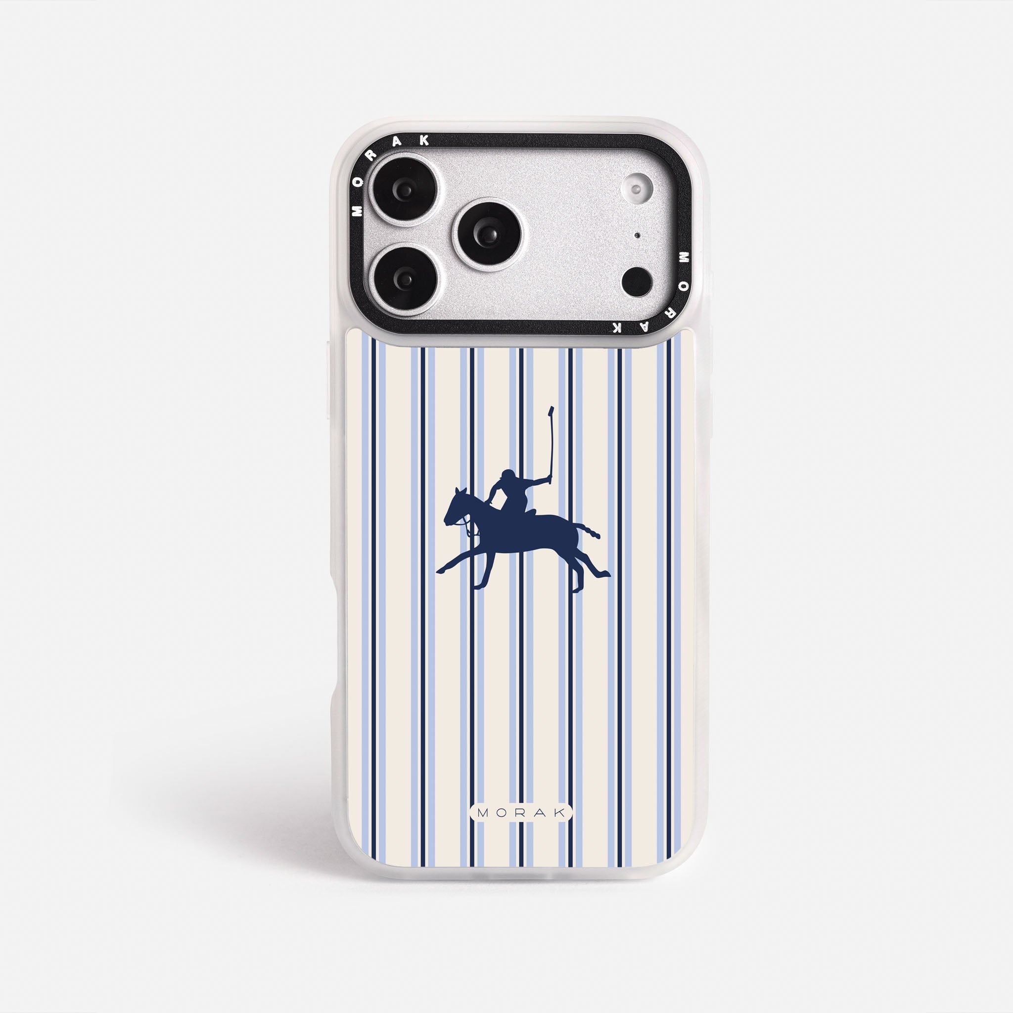 Polo Stripe - Blanco