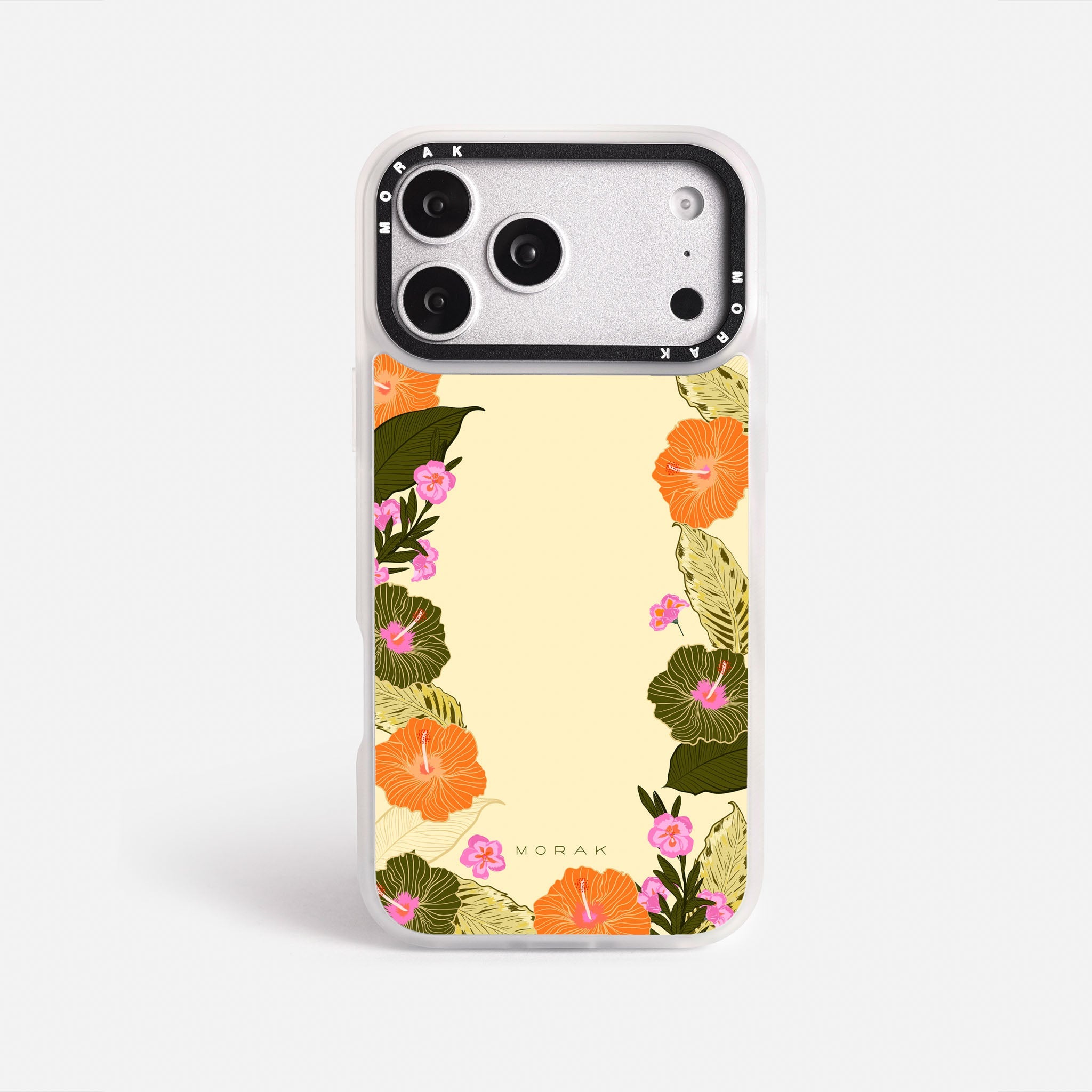 Floral Frame - Blanco