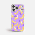 Case Funda Banana Wave - Blanco Premium Para iPhone 17-12 Samsung S26-S22