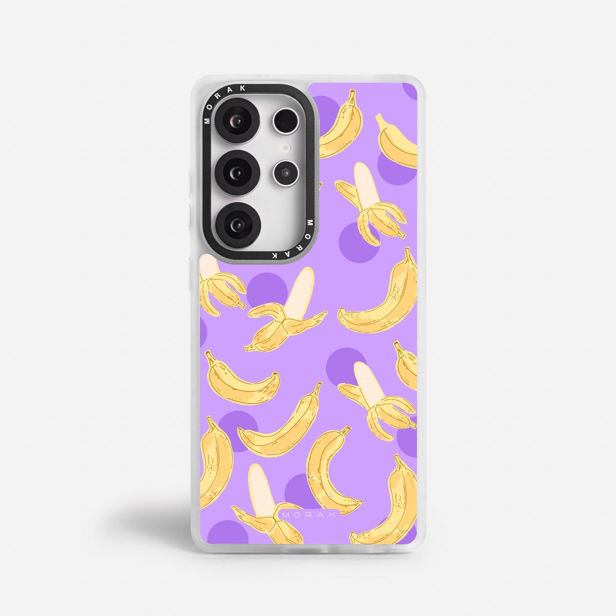 Case Funda Banana Wave - Blanco Premium Para iPhone 17-12 Samsung S26-S22