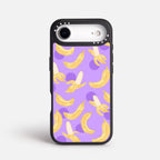 Case Funda Banana Wave - Blanco - Morak - Premium Magsafe - iPhone 17/16/15/14/13/12 Pro Max - Samsung S26/S25/S24/S23/S22 Plus Ultra