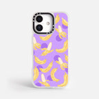 Case Funda Banana Wave - Blanco - Morak - Premium Magsafe - iPhone 17/16/15/14/13/12 Pro Max - Samsung S26/S25/S24/S23/S22 Plus Ultra