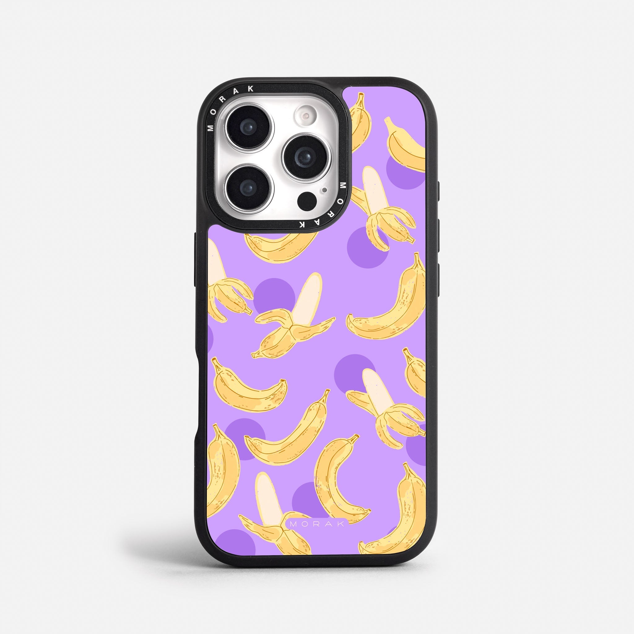 Case Funda Banana Wave - Blanco - Morak - Premium Magsafe - iPhone 17/16/15/14/13/12 Pro Max - Samsung S26/S25/S24/S23/S22 Plus Ultra