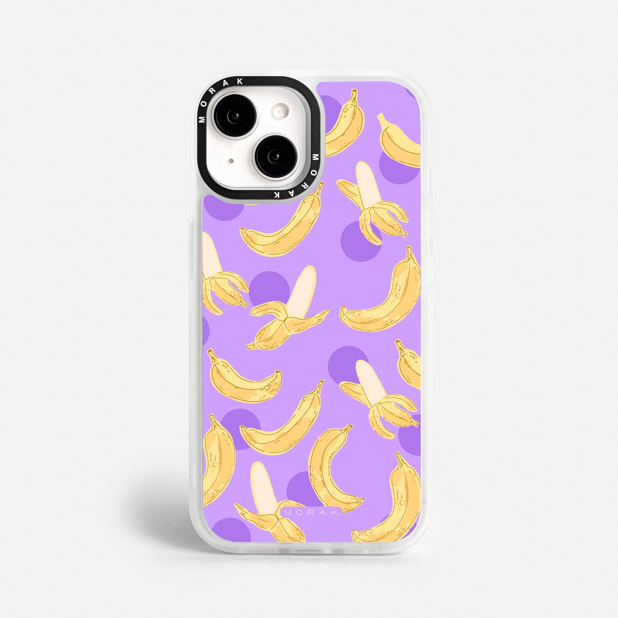Case Funda Banana Wave - Blanco - Morak - Premium Magsafe - iPhone 17/16/15/14/13/12 Pro Max - Samsung S26/S25/S24/S23/S22 Plus Ultra
