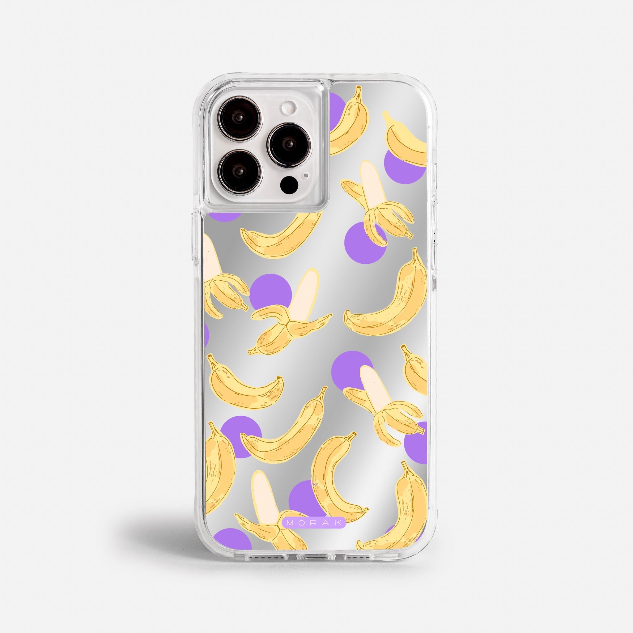 Case Funda Banana Wave - Espejo Premium Para iPhone 17-12 Samsung S26-S22
