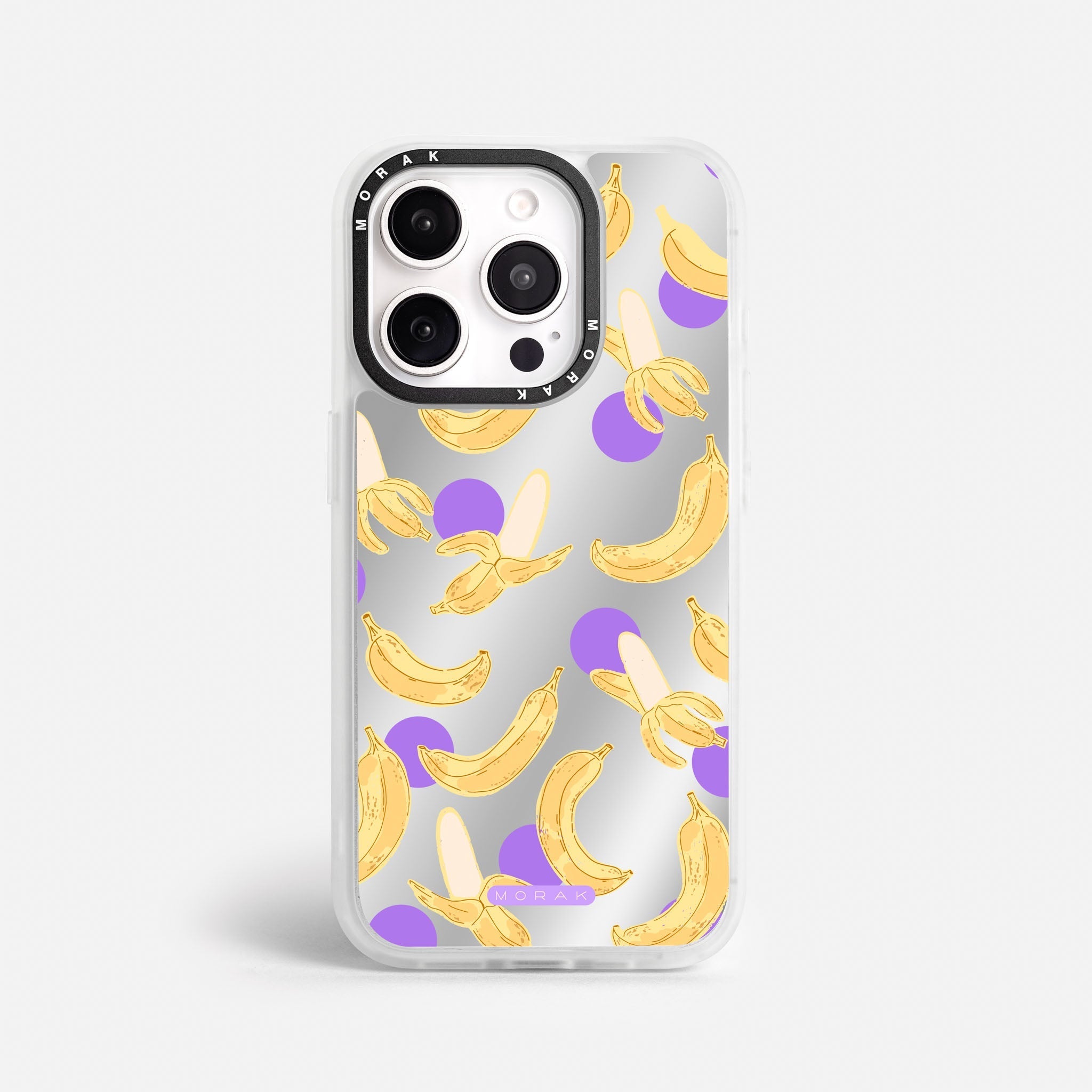 Case Funda Banana Wave - Espejo Premium Para iPhone 17-12 Samsung S26-S22