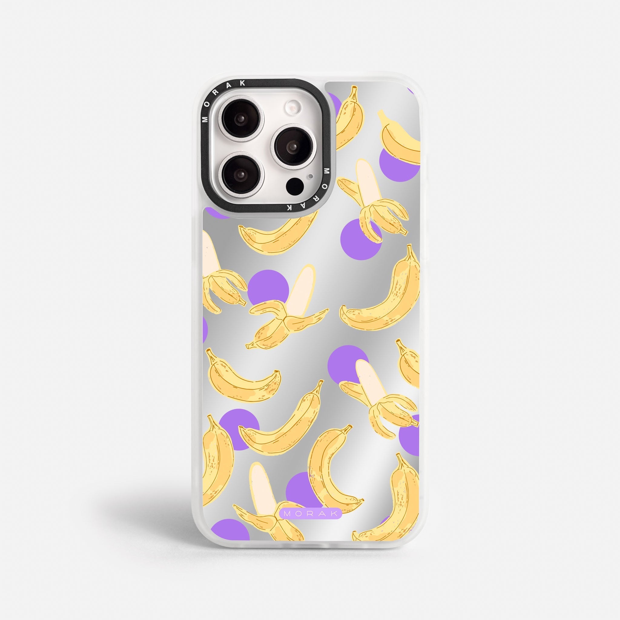 Case Funda Banana Wave - Espejo Premium Para iPhone 17-12 Samsung S26-S22