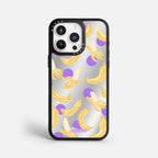 Case Funda Banana Wave - Espejo Premium Para iPhone 17-12 Samsung S26-S22