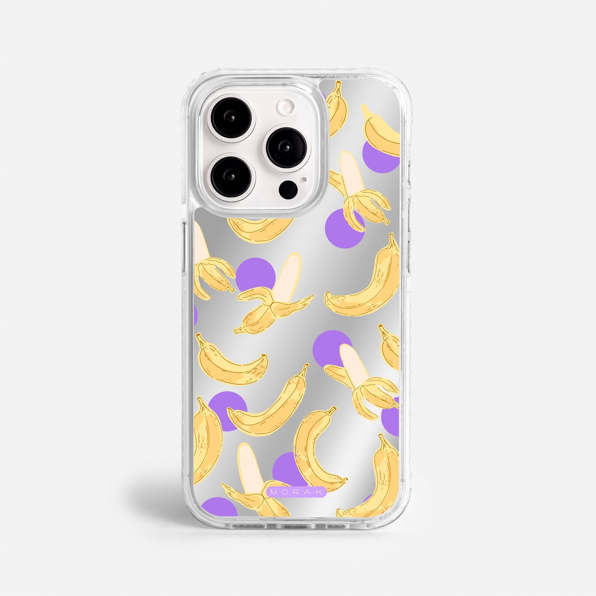 Case Funda Banana Wave - Espejo Premium Para iPhone 17-12 Samsung S26-S22