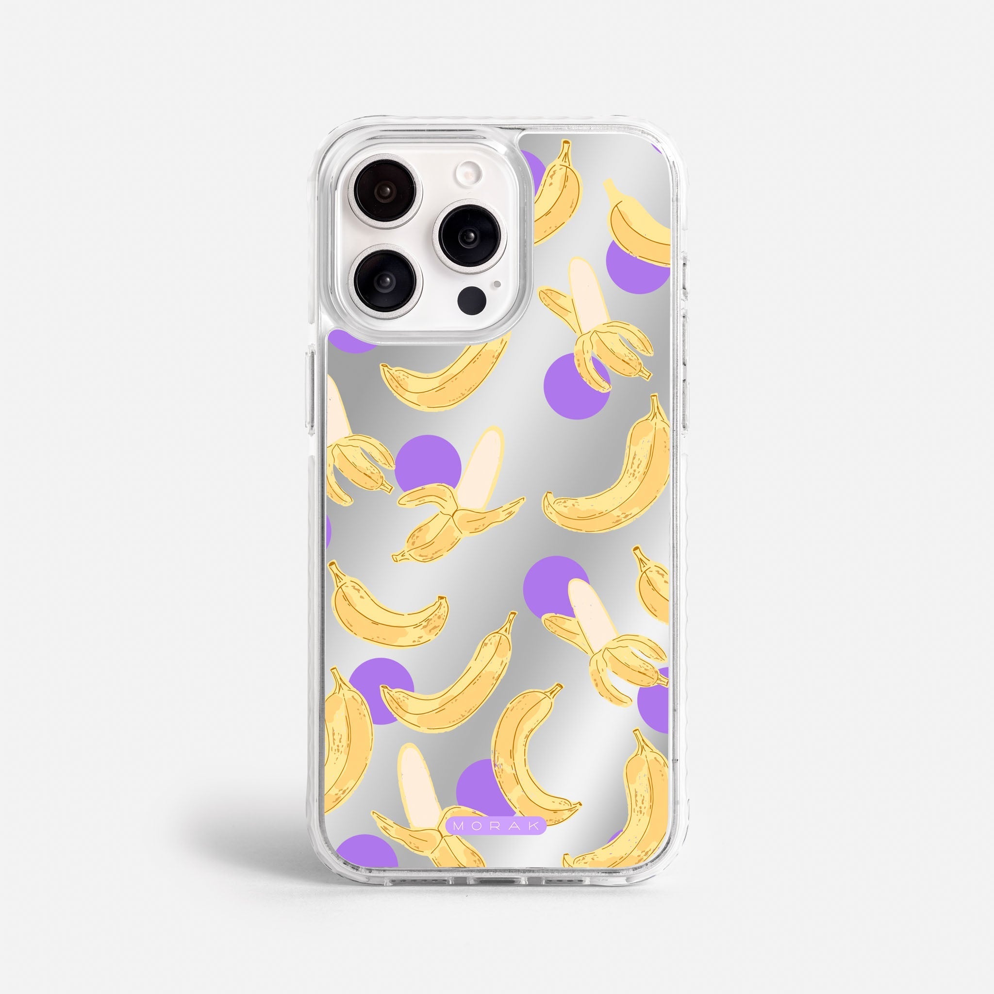 Case Funda Banana Wave - Espejo Premium Para iPhone 17-12 Samsung S26-S22