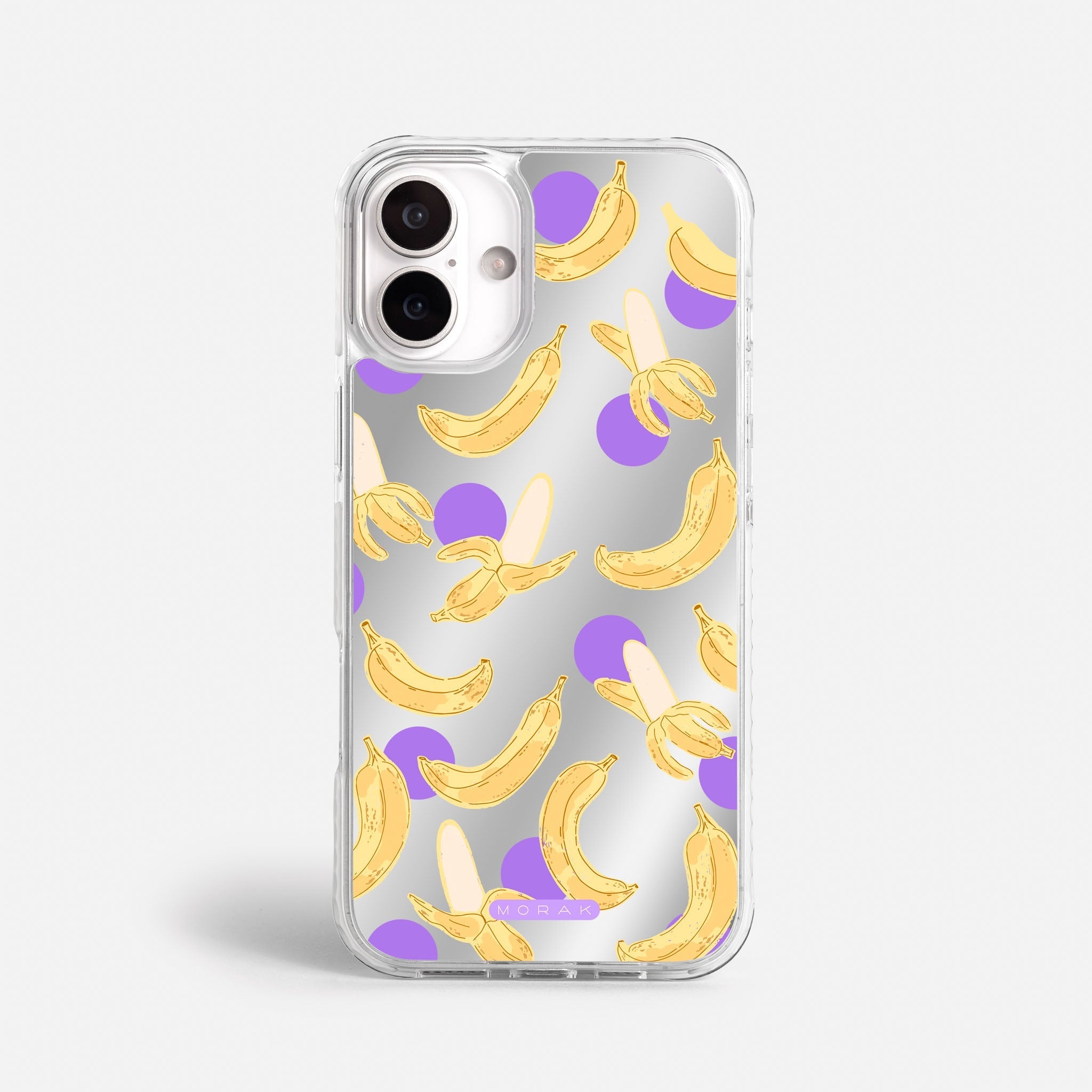 Case Funda Banana Wave - Espejo Premium Para iPhone 17-12 Samsung S26-S22