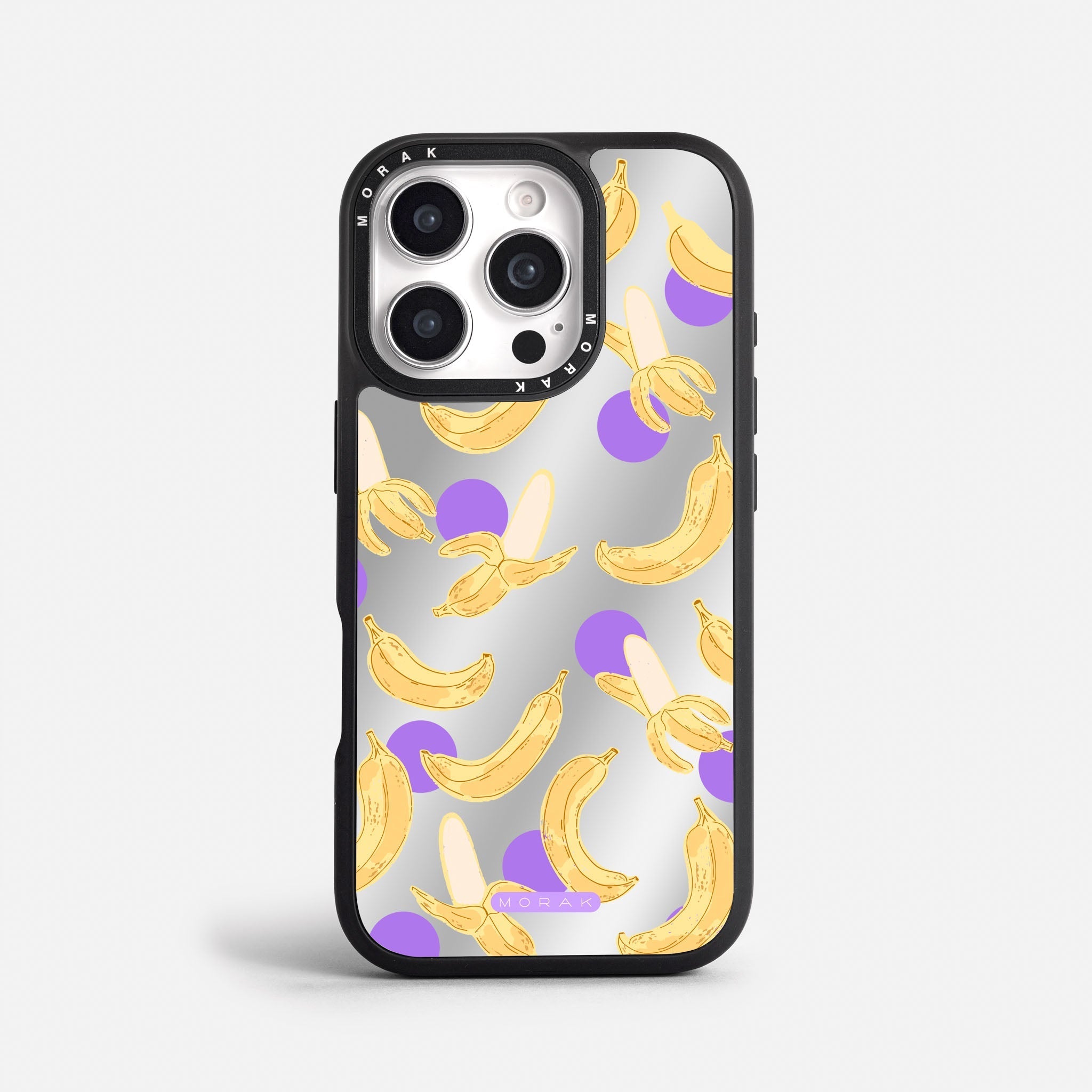 Case Funda Banana Wave - Espejo Premium Para iPhone 17-12 Samsung S26-S22