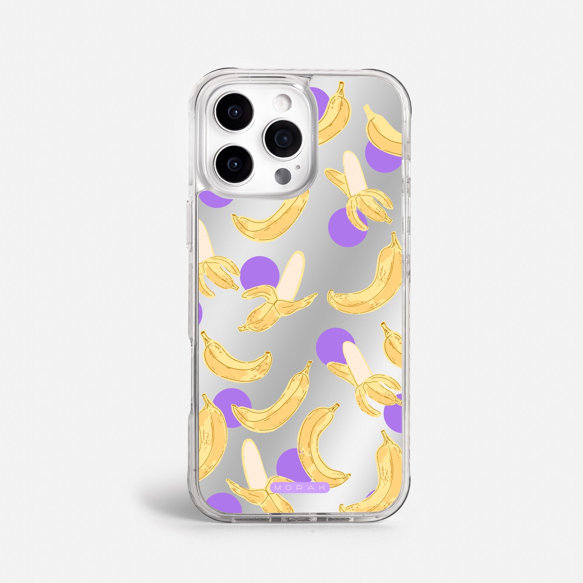 Case Funda Banana Wave - Espejo Premium Para iPhone 17-12 Samsung S26-S22