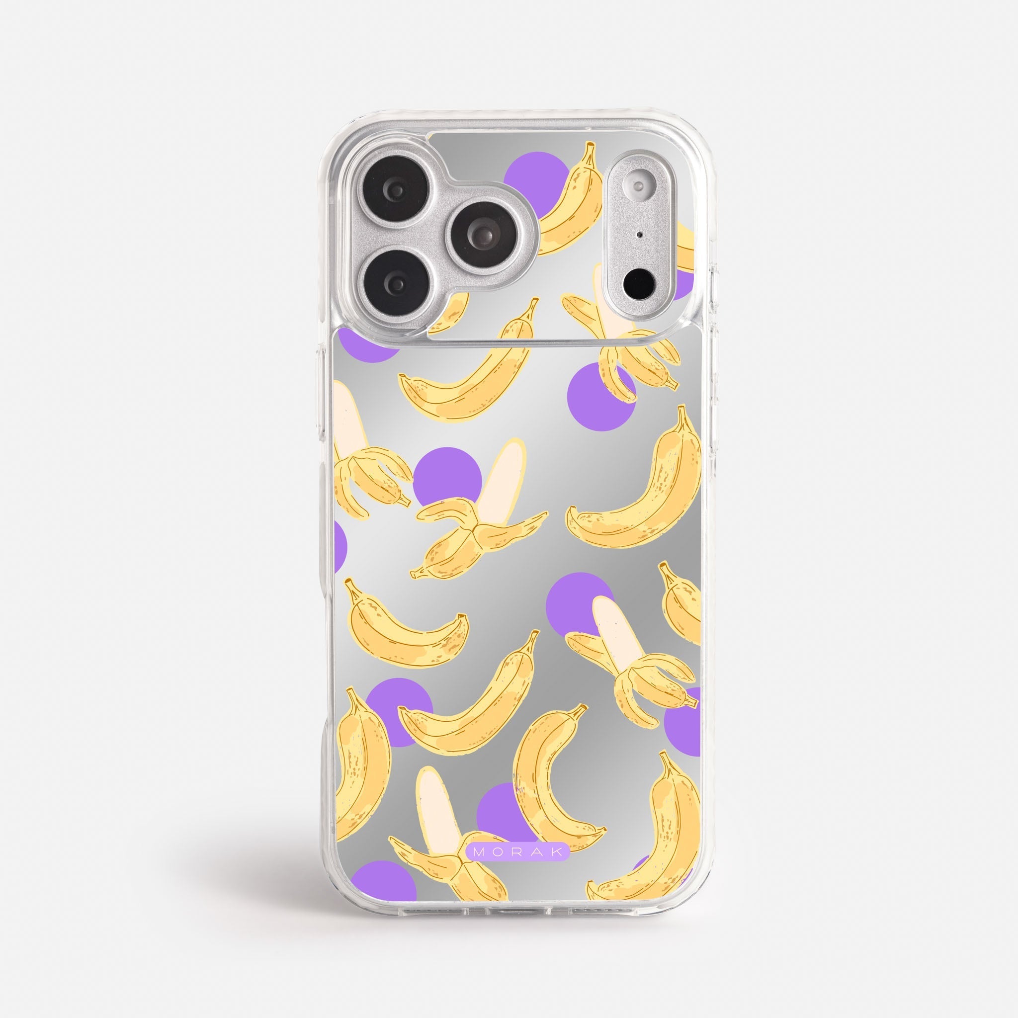 Case Funda Banana Wave - Espejo Premium Para iPhone 17-12 Samsung S26-S22