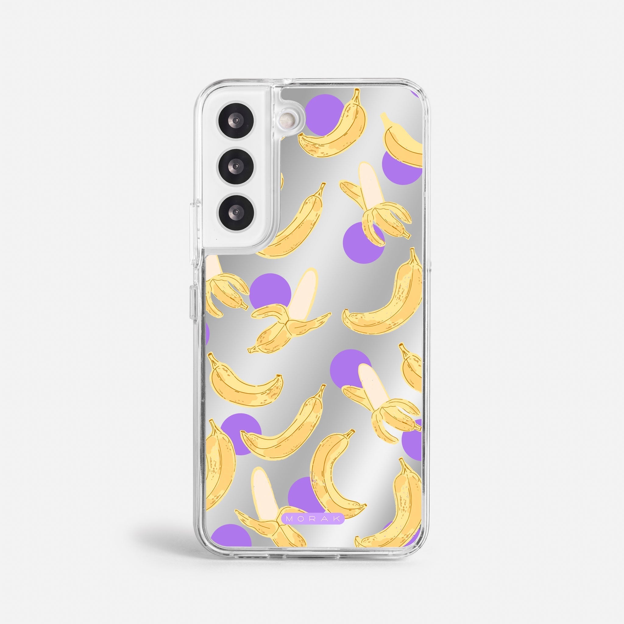 Case Funda Banana Wave - Espejo Premium Para iPhone 17-12 Samsung S26-S22