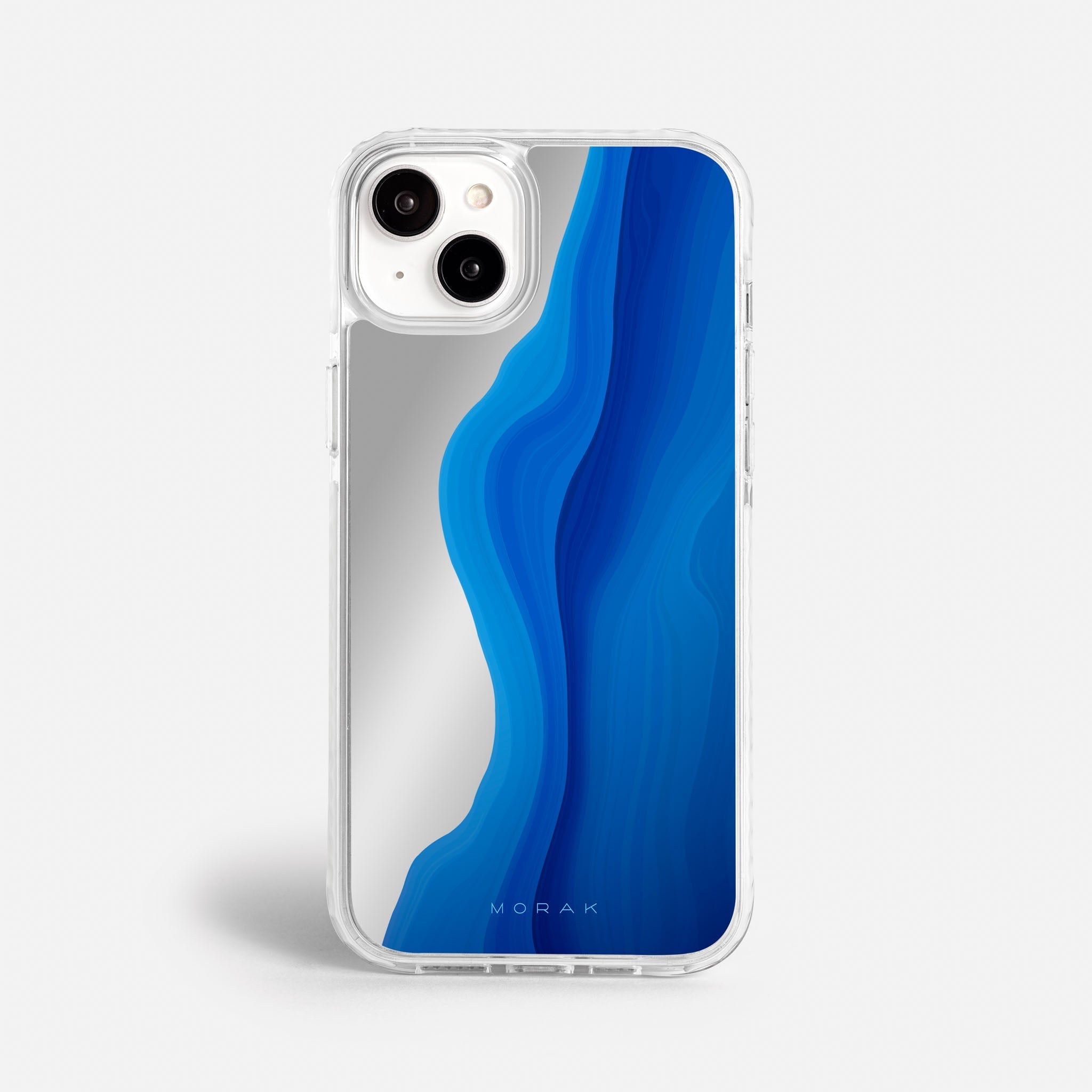Case Blue soul - Espejo Premium – Protección antigolpe | Diseño colombiano | Morak