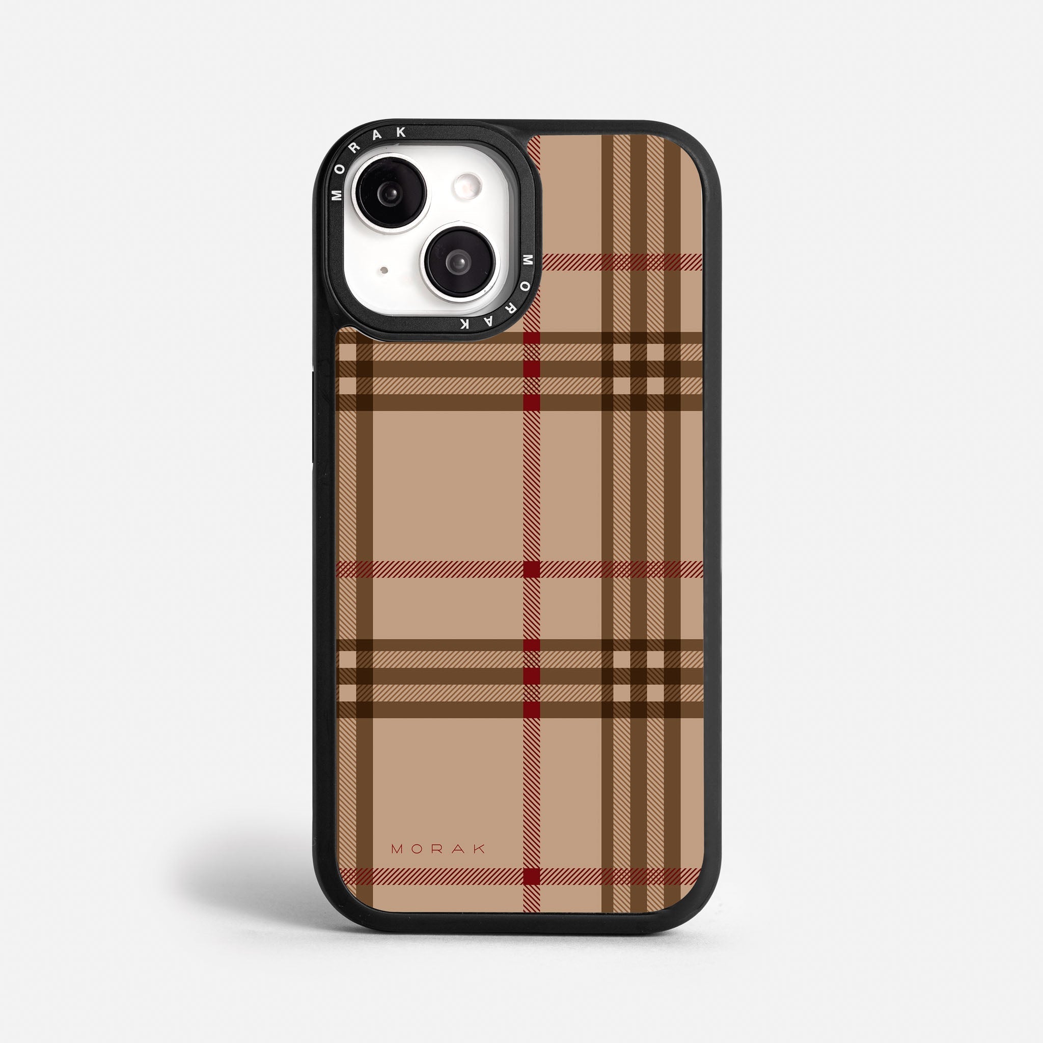 Case Classic Tartan - Blanco Premium – Protección antigolpe | Diseño colombiano | Morak