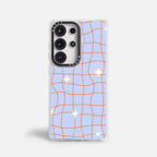Case Cosmic Grid - Blanco Premium – Protección antigolpe | Diseño colombiano | Morak