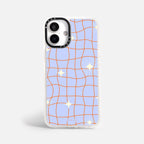 Case Cosmic Grid - Blanco Premium – Protección antigolpe | Diseño colombiano | Morak