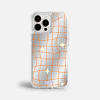 Case Cosmic Grid - Espejo Premium – Protección antigolpe | Diseño colombiano | Morak