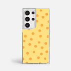 Case Golden Dots - Blanco Premium – Protección antigolpe | Diseño colombiano | Morak