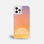 Case Funda Golden Rise - Blanco Premium Para iPhone 17-12 Samsung S26-S22