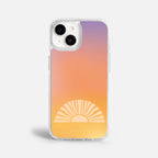 Case Funda Golden Rise - Blanco Premium Para iPhone 17-12 Samsung S26-S22