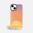 Case Funda Golden Rise - Blanco Premium Para iPhone 17-12 Samsung S26-S22