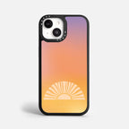 Case Funda Golden Rise - Blanco Premium Para iPhone 17-12 Samsung S26-S22