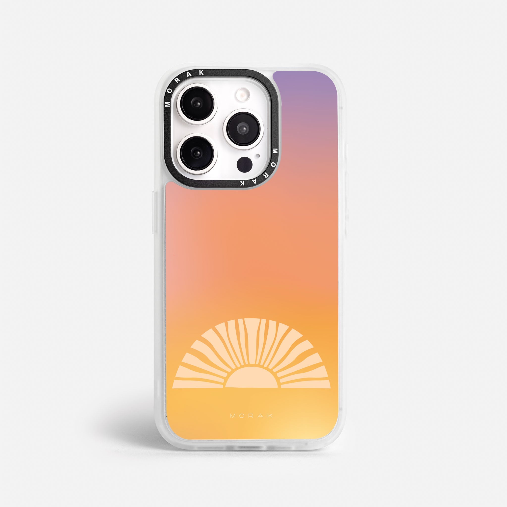 Case Funda Golden Rise - Blanco Premium Para iPhone 17-12 Samsung S26-S22