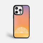 Case Funda Golden Rise - Blanco Premium Para iPhone 17-12 Samsung S26-S22