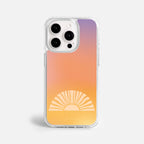 Case Funda Golden Rise - Blanco Premium Para iPhone 17-12 Samsung S26-S22