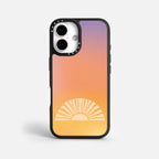 Case Funda Golden Rise - Blanco Premium Para iPhone 17-12 Samsung S26-S22