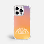 Case Funda Golden Rise - Blanco Premium Para iPhone 17-12 Samsung S26-S22