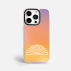 Case Funda Golden Rise - Blanco Premium Para iPhone 17-12 Samsung S26-S22