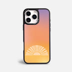 Case Funda Golden Rise - Blanco Premium Para iPhone 17-12 Samsung S26-S22