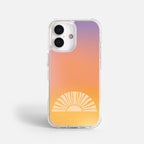 Case Funda Golden Rise - Blanco Premium Para iPhone 17-12 Samsung S26-S22