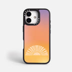 Case Funda Golden Rise - Blanco Premium Para iPhone 17-12 Samsung S26-S22