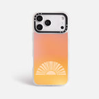 Case Funda Golden Rise - Blanco Premium Para iPhone 17-12 Samsung S26-S22