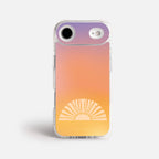 Case Funda Golden Rise - Blanco Premium Para iPhone 17-12 Samsung S26-S22