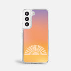 Case Funda Golden Rise - Blanco Premium Para iPhone 17-12 Samsung S26-S22