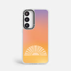 Case Funda Golden Rise - Blanco Premium Para iPhone 17-12 Samsung S26-S22