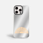 Case Funda Golden Rise - Espejo Premium Para iPhone 17-12 Samsung S26-S22