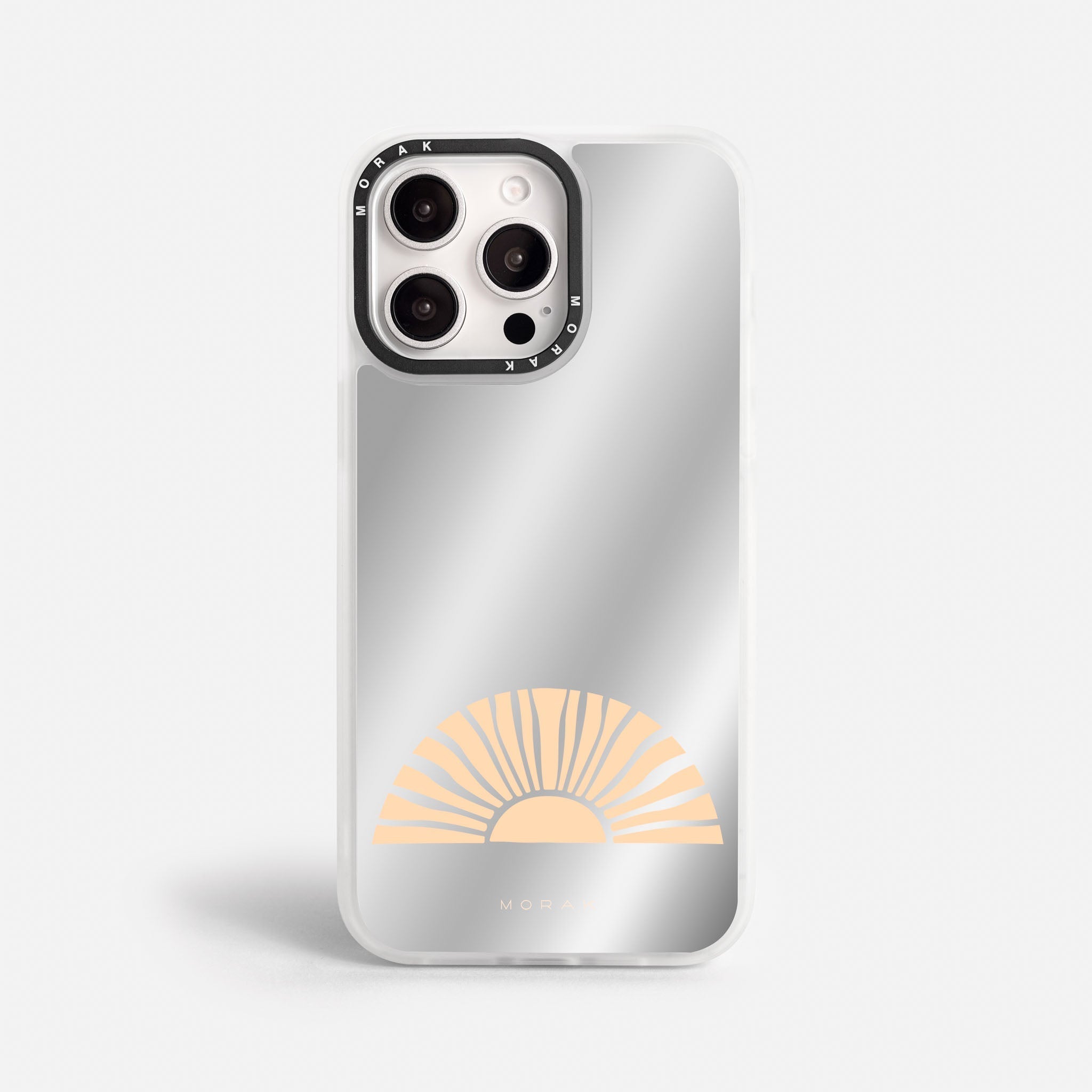 Case Funda Golden Rise - Espejo Premium Para iPhone 17-12 Samsung S26-S22