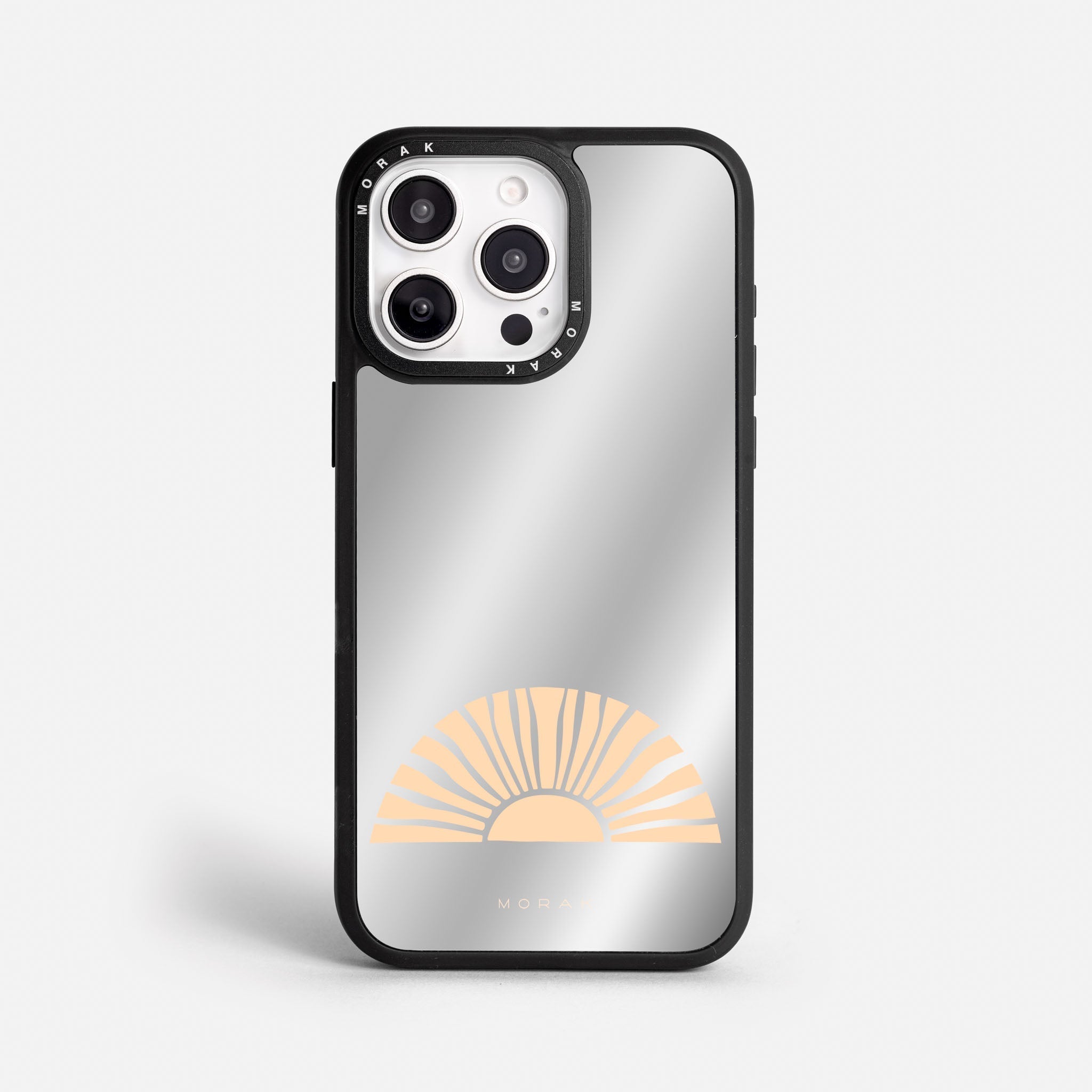 Case Funda Golden Rise - Espejo Premium Para iPhone 17-12 Samsung S26-S22