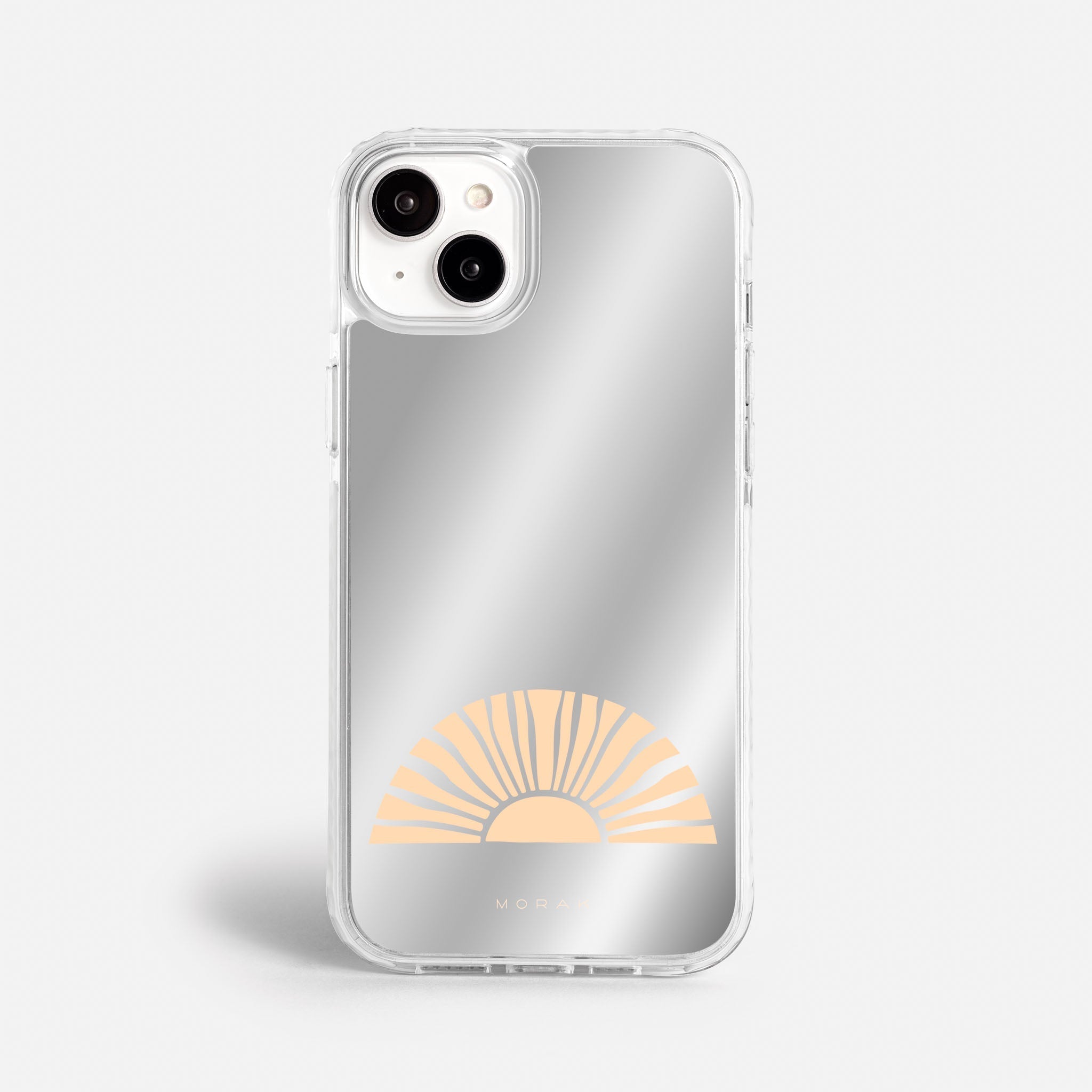 Case Funda Golden Rise - Espejo Premium Para iPhone 17-12 Samsung S26-S22