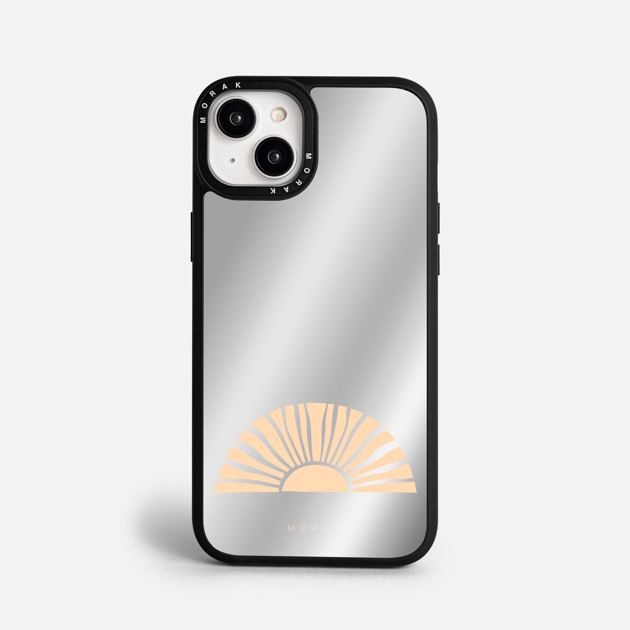 Case Funda Golden Rise - Espejo Premium Para iPhone 17-12 Samsung S26-S22